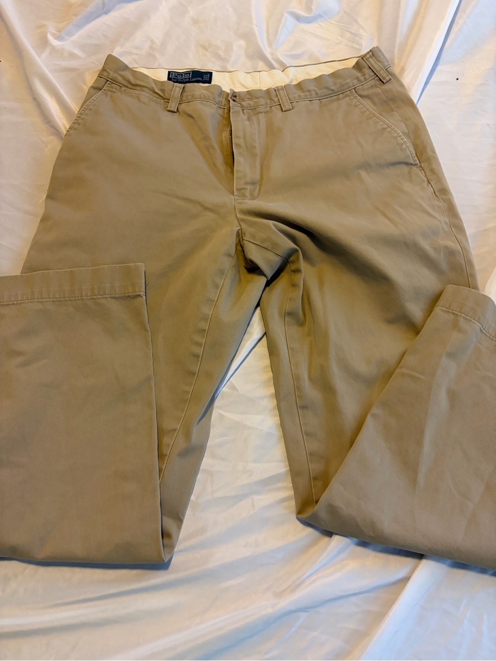Ralph Lauren Men's Khaki Tan Chino Pants Sizes 36x30